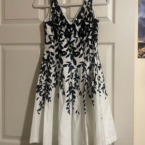 Black and white dress. Ralph Lauren.